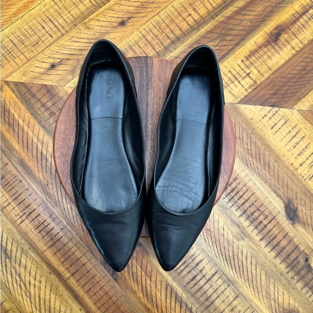 Italian leather flats